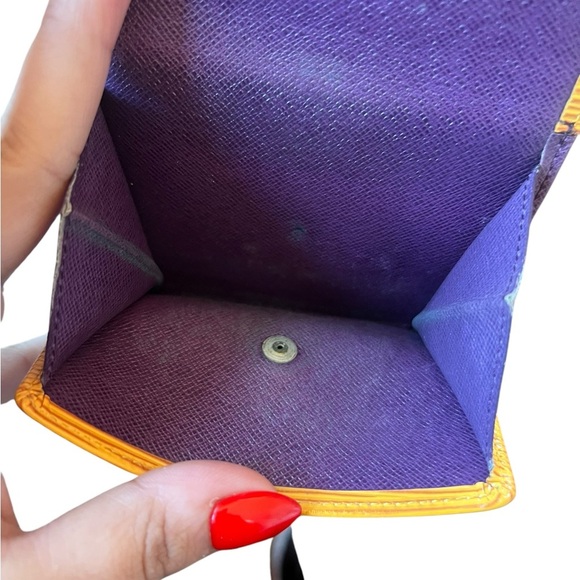 Louis Vuitton Epi Leather Wallet - Yellow! - Picture 6 of 11